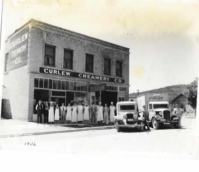 Curlew Creamery 1936 